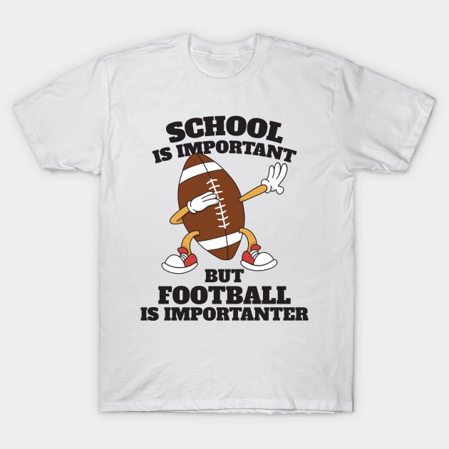 Cool Football T-Shirt by Qogl